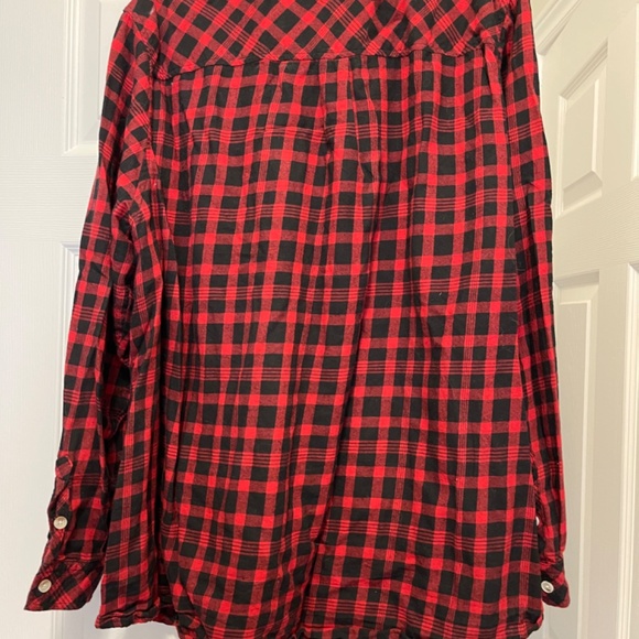 Buffalo plaid button down - Picture 2 of 5